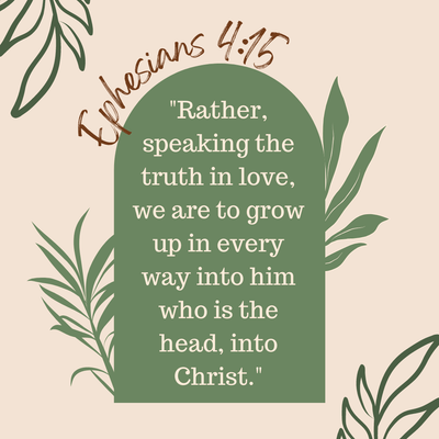 Ephesians 4:15 - The James Method