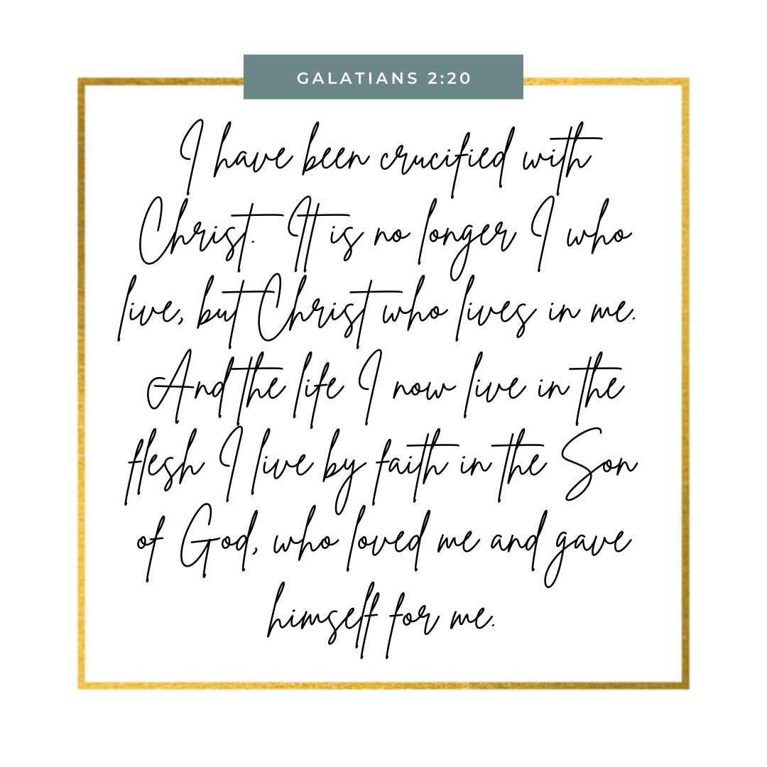 Galatians 2:20 - The James Method