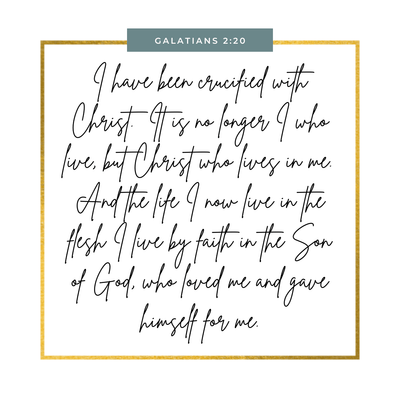 Galatians 2:20 - The James Method