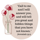 Jeremiah 33:3