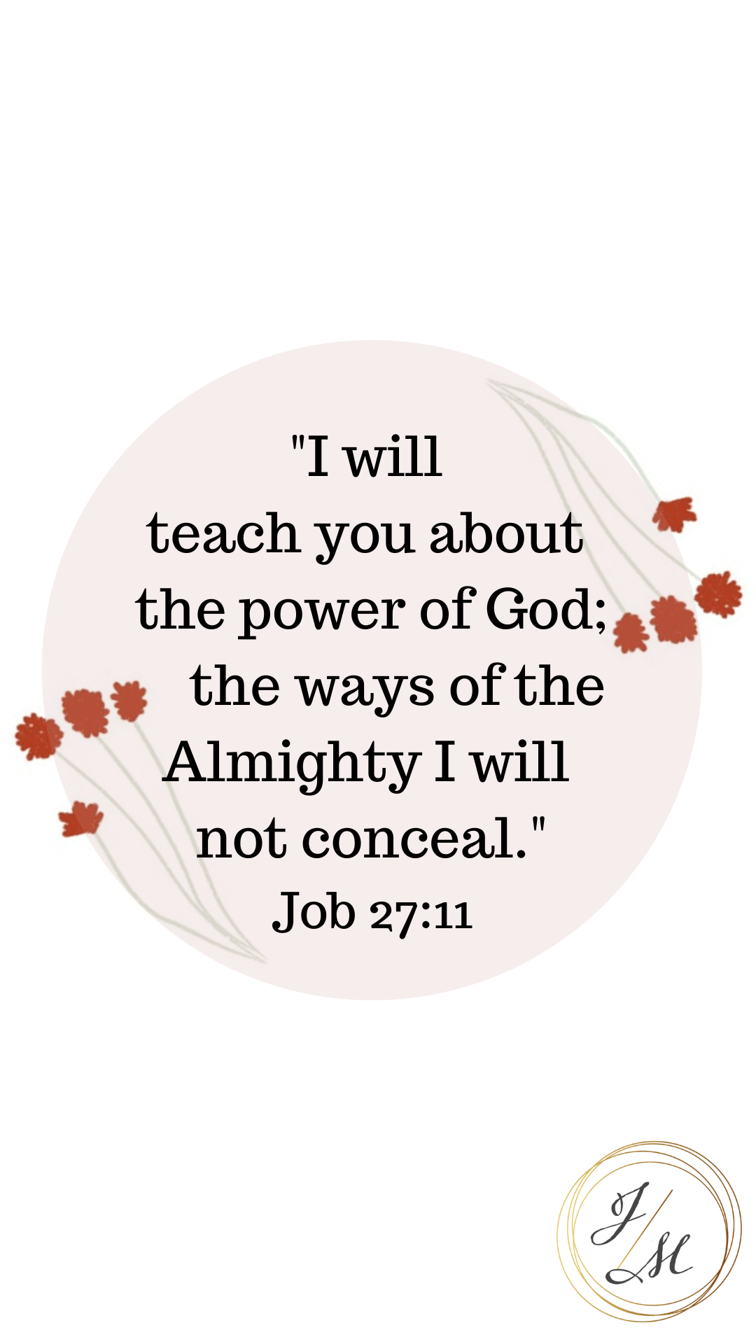 Job 27:11 - The James Method