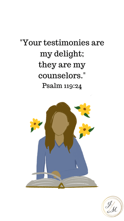Psalm 119:24 - The James Method
