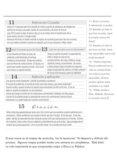 Verse Map Journal pdf - SPANISH - The James Method