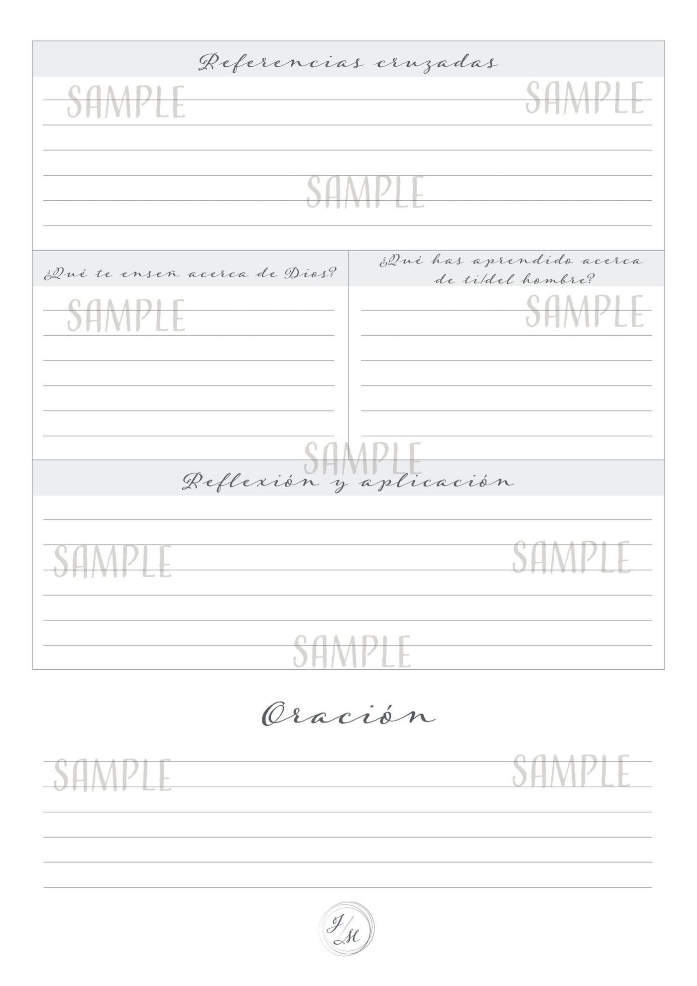 Verse Map Journal pdf - SPANISH - The James Method