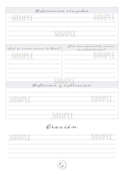 Verse Map Journal pdf - SPANISH - The James Method